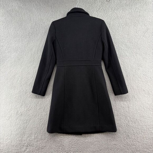 NWT J. Crew Factory Lady Day Coat in Black Size 2 - Picture 4 of 12